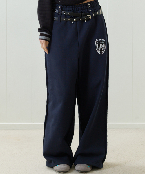 EL STAR EMBLEM TRAINING PANTS(NAVY)