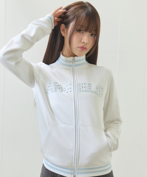 EL ANGELS TRAINING ZIP UP(WHITE)