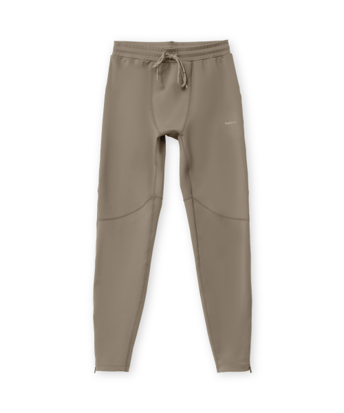 Performance Long Leggings, Taupe