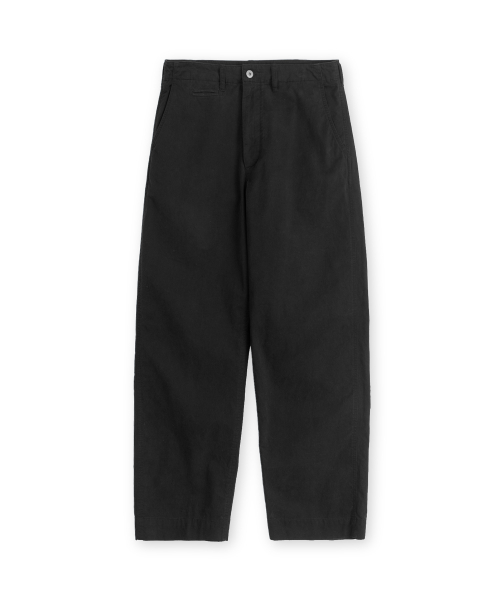 Vintage Cotton Pants, Black