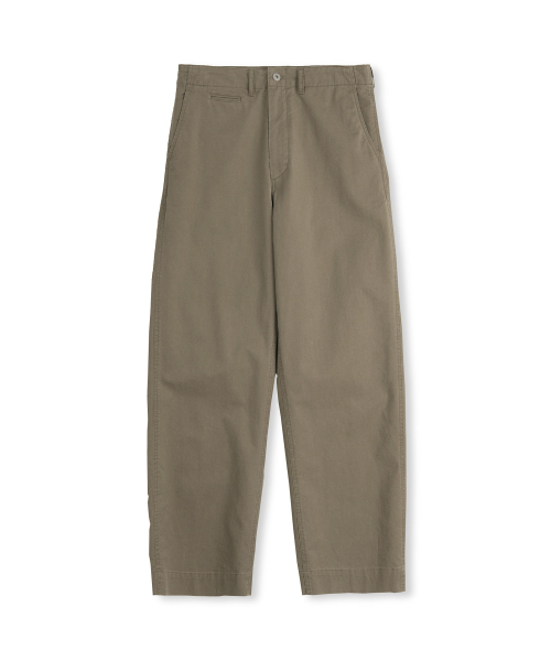 Vintage Cotton Pants, Khaki
