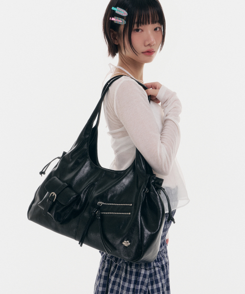 Poki Asymmetric Pocket Shopper Bag_30782SH