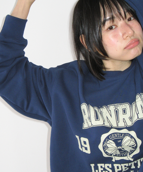 RR 1988 VINTAGE RIBBON SWEATSHIRT NAVY