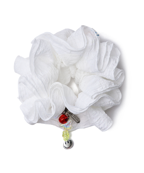 [× ILLIT] SCRUNCHIE - WHITE