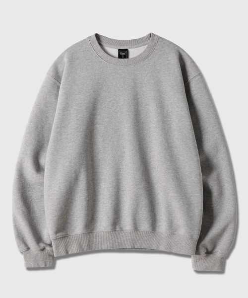 Tact Pigment Sweatshirts Gray JUMT2686