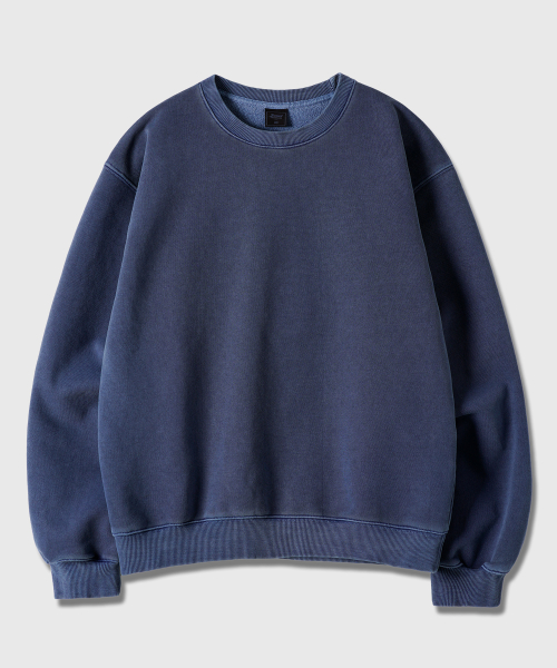 Tact Pigment Sweatshirts Darkblue JUMT2686