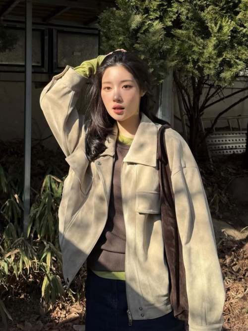 Suede Bomber Jumper NEL6XM801_97