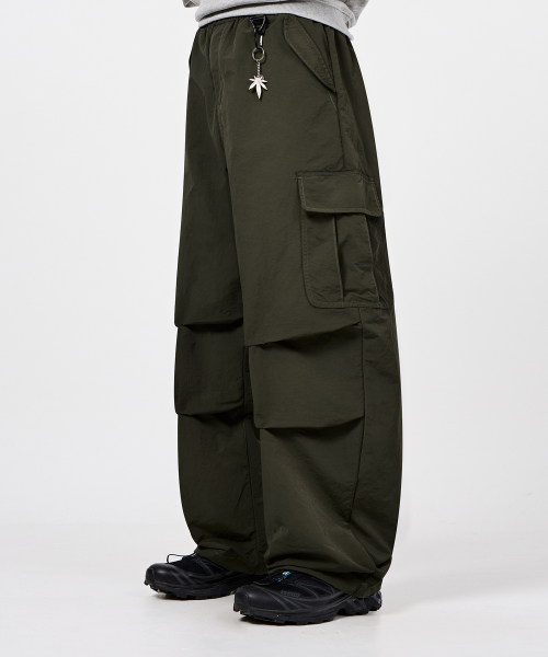 M65 PARACHUTE CURVED PANTS_NC OLIVE