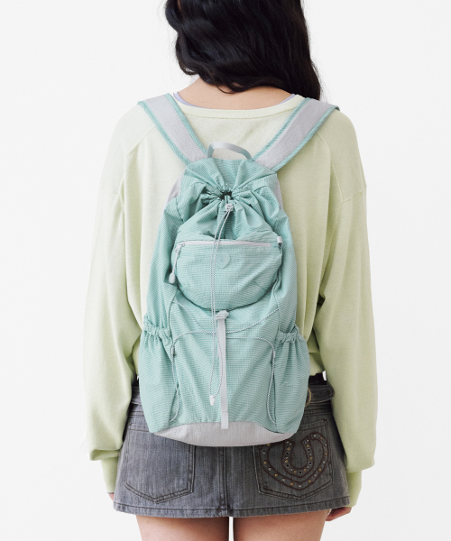 AIRY POCKET BACKPACK - MINT