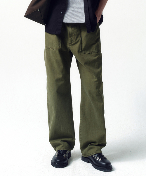 HBT Baker Pants OLIVE DRAB
