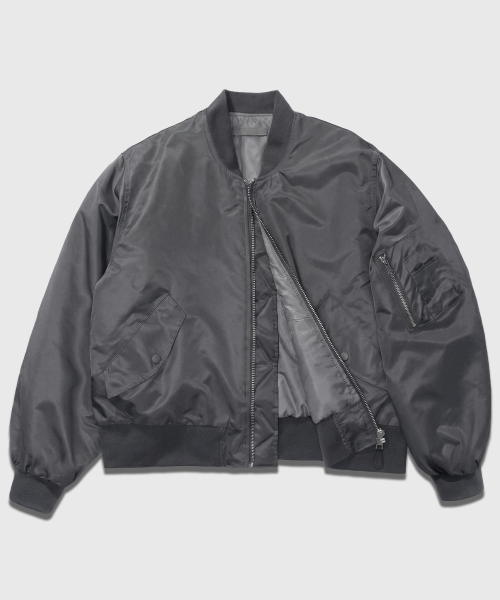 Reach Over Ma-1 Jacket Gunmetal YHJK2269