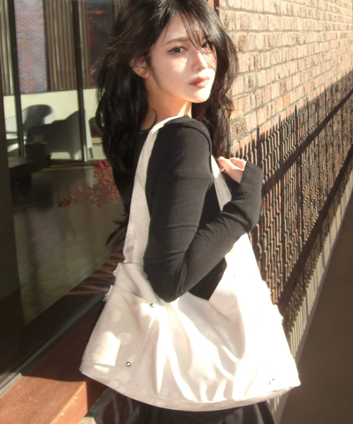 MAREN Middle 마렌 미들_ Dot White