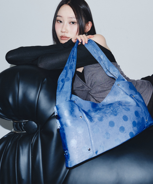 MAREN Middle 마렌 미들_ Dot Blue
