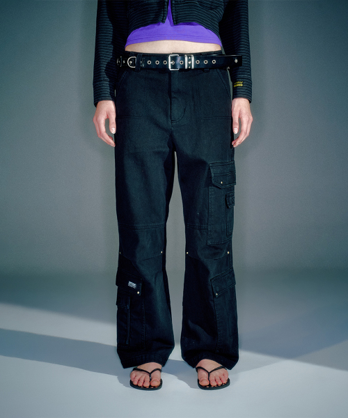 (WOMEN) ROWAN CARGO PANTS BLACK