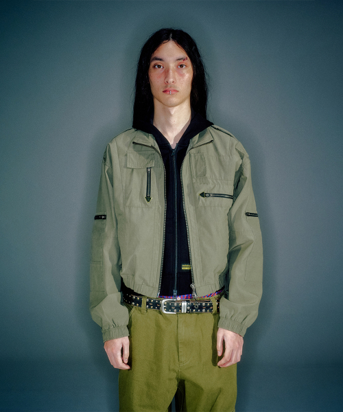 MEN ZAKA BOMBER JACKET KHAKI