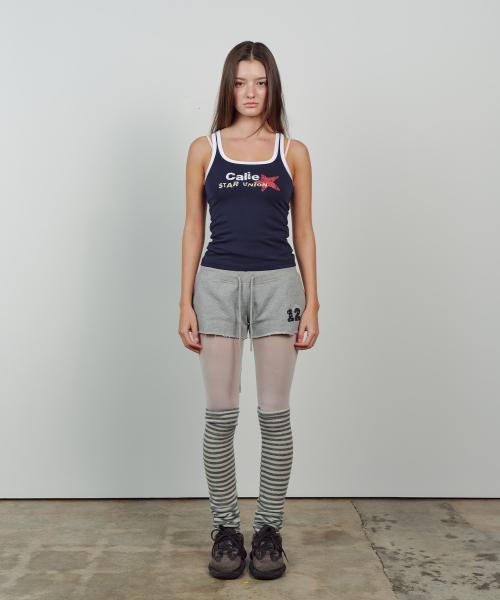 COLORBLOCK STAR UNION TANK TOP NAVY