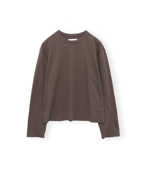 Cut Off Long Sleeve, Brown