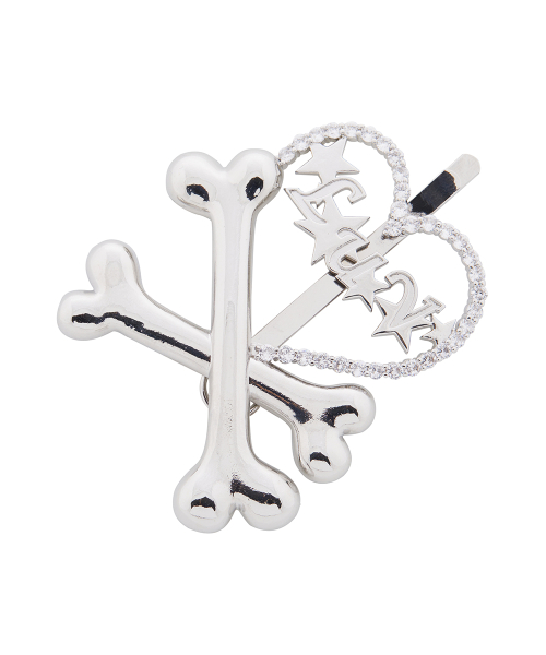EL HEART BONE PIN(SILVER)