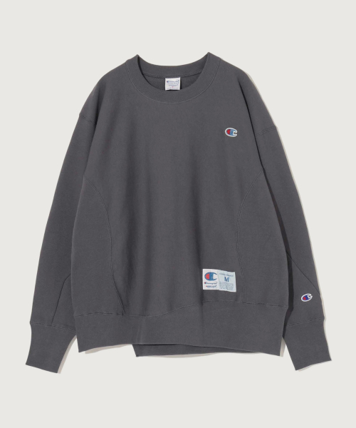 챔피온 X 언더커버 리버스위브 크루넥 스웨트셔츠 Grayish Purple