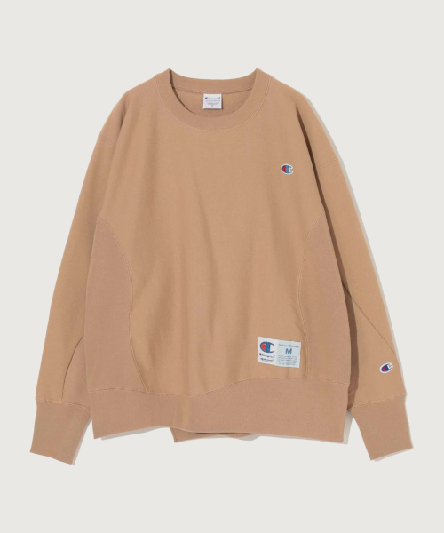 챔피온 X 언더커버 리버스위브 크루넥 스웨트셔츠 Beige