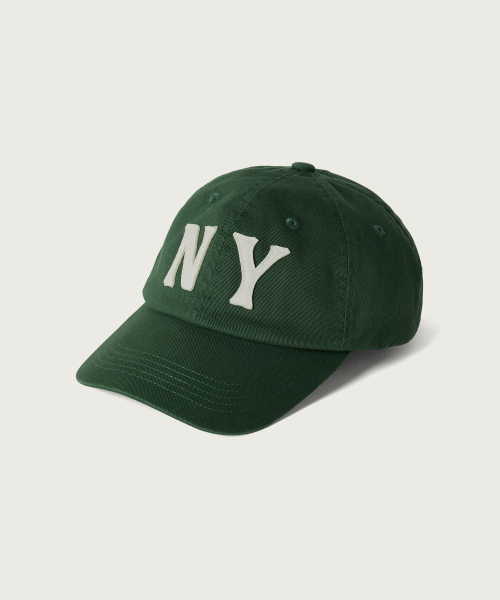 NY 아플리케 볼캡 Green
