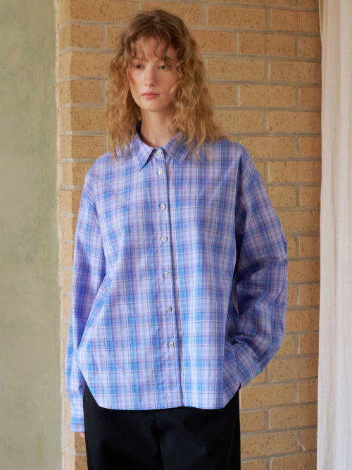 Classic Check Shirt MU2611BL104M