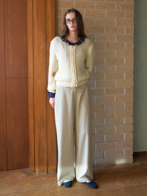 Classic Semi-Wide Banding Pants MU2611PT102M
