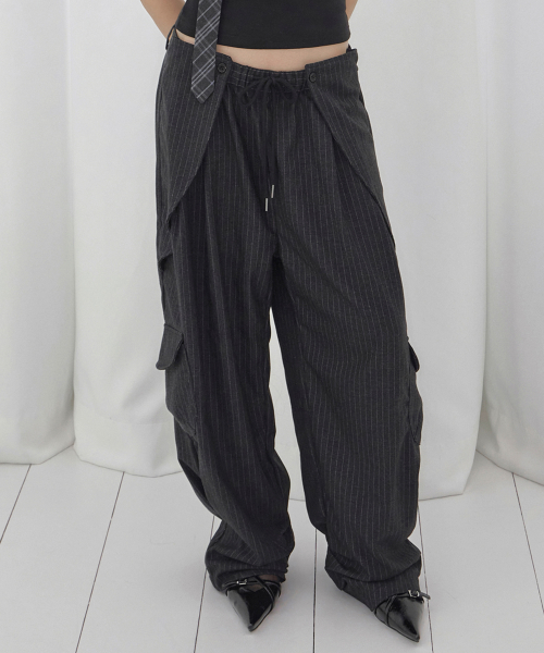 WINGS CARGO SLACKS (CHARCOAL) F26QD156