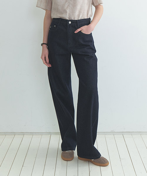 커브드 논페이드 데님 NEJ6SL202