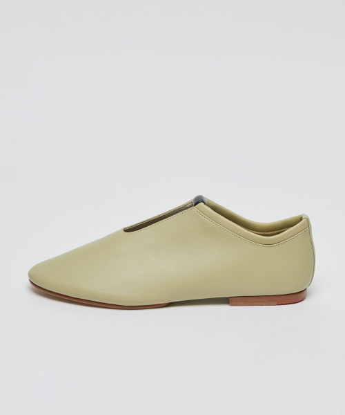 Formica string flats(Olive beige)_OK1DX26051OBG