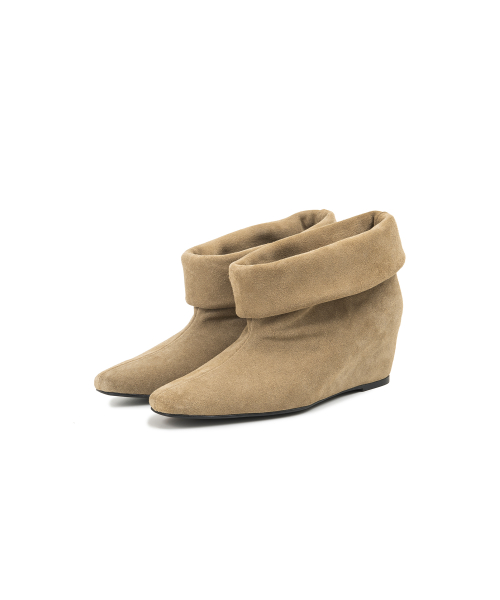 CUFF BOOTS [SUEDE SAND]
