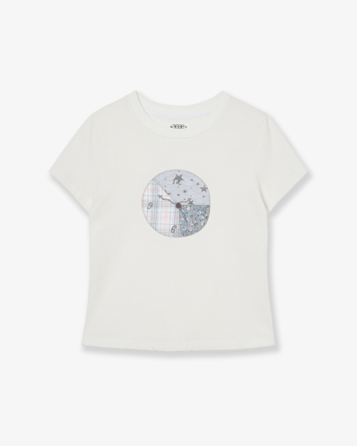 TIK TOK TEE [WHITE]