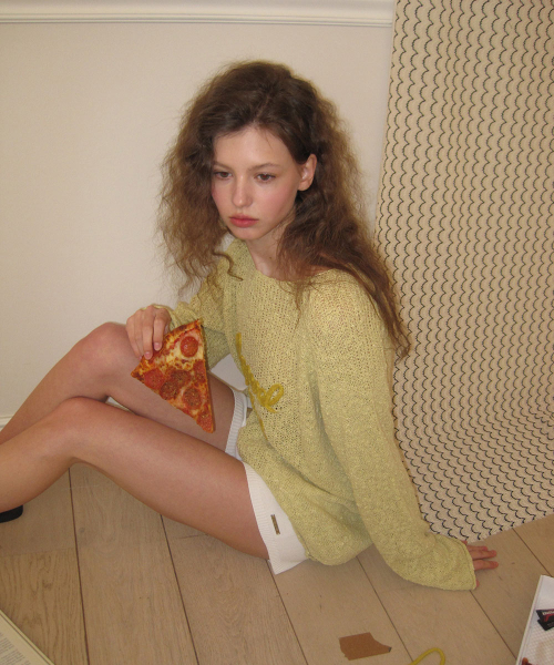 Elo summer knit shorts - Ivory