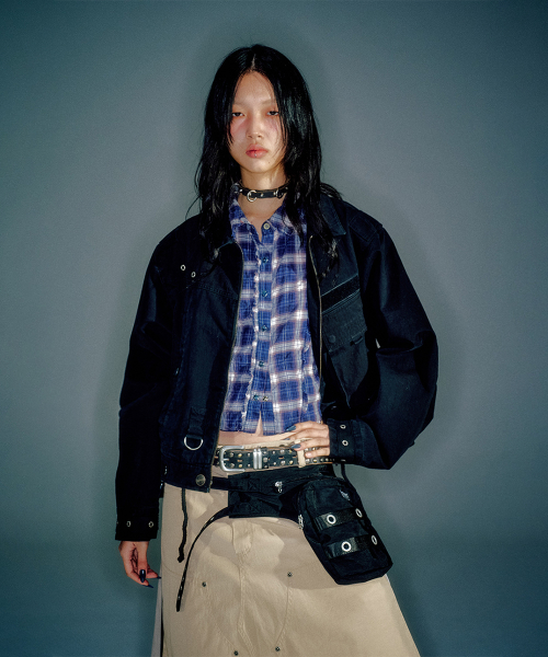 WOMEN LEVINE DOCKING FIELD JACKET BLACK