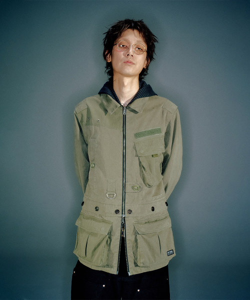 MEN LEVINE DOCKING FIELD JACKET KHAKI