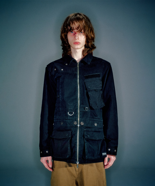MEN LEVINE DOCKING FIELD JACKET BLACK