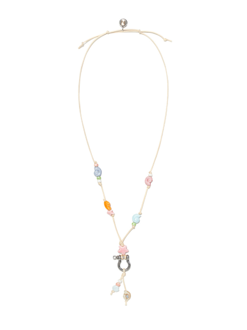 SOFT BEADS GLASSES HOLDER NECKLACE (IVORY)