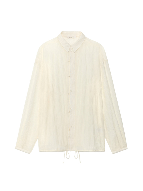 COASTAL WRINKLE SHIRT (IVORY)