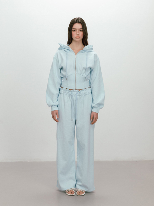 BAKE WIDE PANTS / SKYBLUE