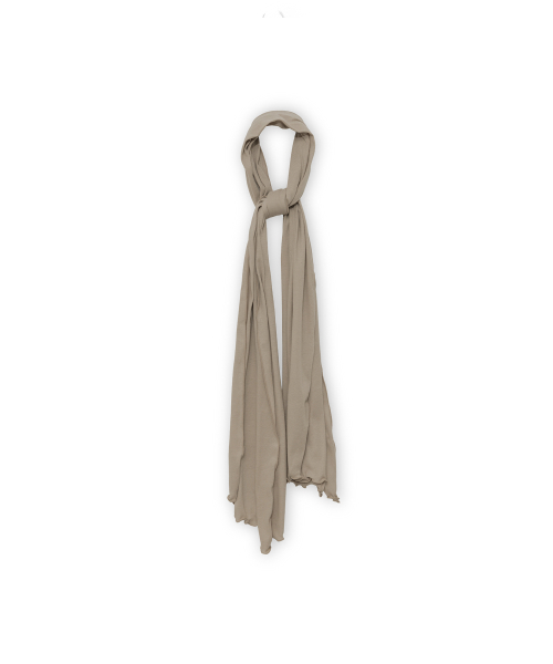 Cashmere Jersey Stole, Beige