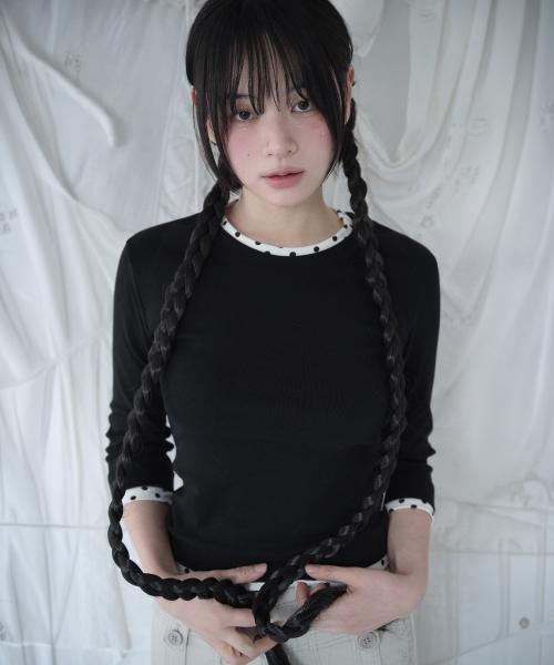 MINI DOT TRIM T BLACK