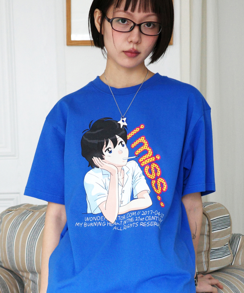 I MISS T-shirt [Blue]