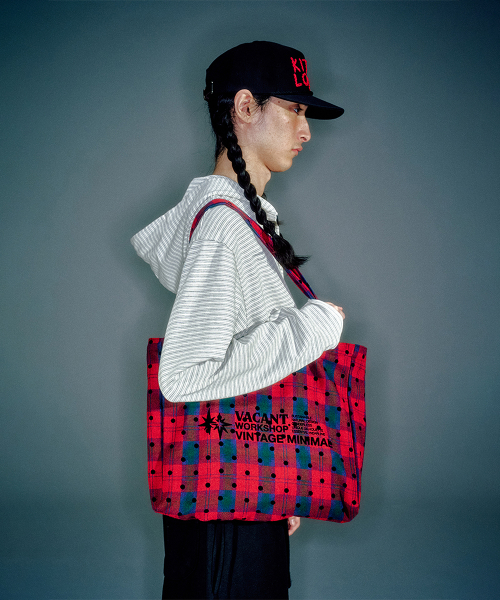 WORKSHOP DOTS ECO BAG RED