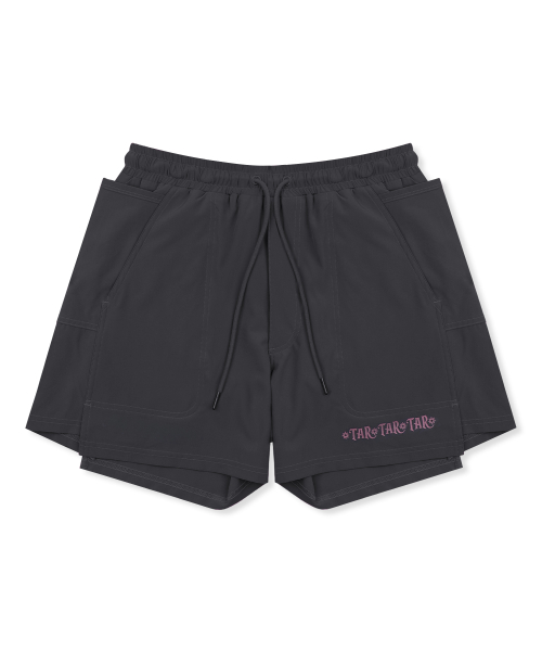 GHPTAR002 6패널 쇼츠 (BLACK)