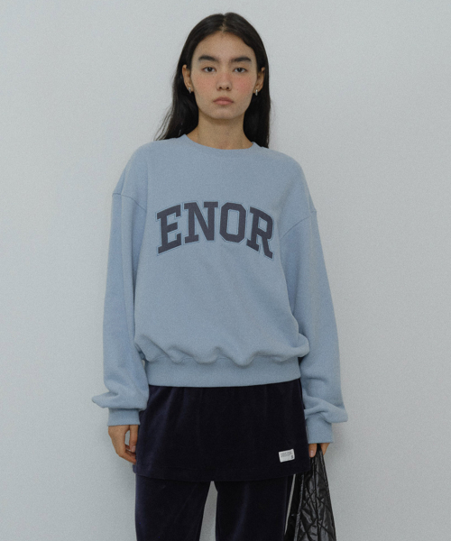 [CORE] ENOR CORE SWEATSHIRT - LIGHT BLUE