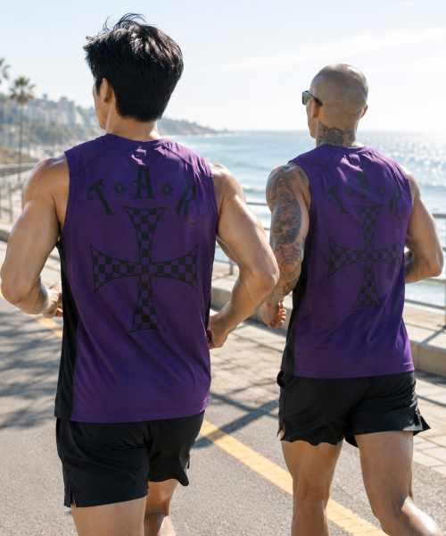 GTTAR006 타르 크로스 슬리브리스 (PURPLE)
