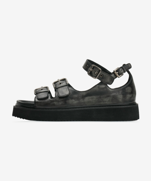 206 brushed strap sandals