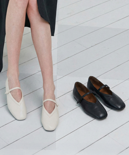Ballet Buttoned Mary Janes (att6026)