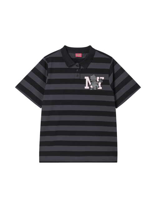 TNSW BABY DEVIL POLO SHIRTS BLACK