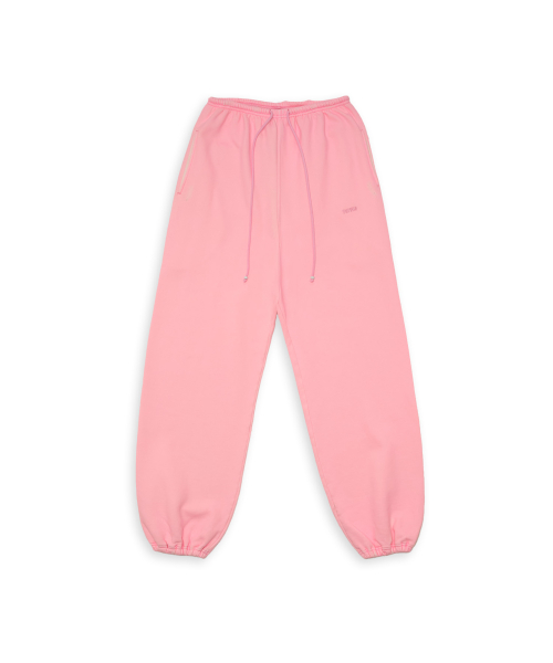 Tuewid classic embroidery set up pants in blush pink